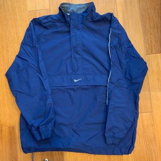 ナイキ(NIKE)のNIKE ナイキ　ハーフジップアノラックパーカー　センタースウォッシュ　90s(マウンテンパーカー)