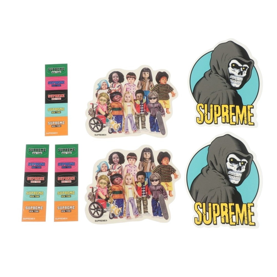 Supreme(シュプリーム)の【中古】【未使用】シュプリーム Supreme ステッカー12枚+プレーイングカード3つセット【メンズ】 インテリア/住まい/日用品のインテリア小物(その他)の商品写真