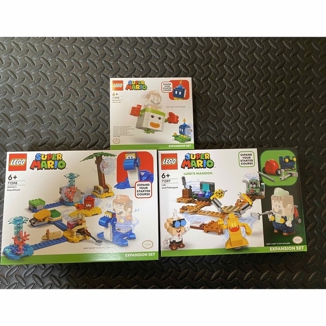 Lego(レゴ)のおまけ　レゴスーパーマリオ　セット　LEGO 71396 71397 71398 エンタメ/ホビーのおもちゃ/ぬいぐるみ(キャラクターグッズ)の商品写真