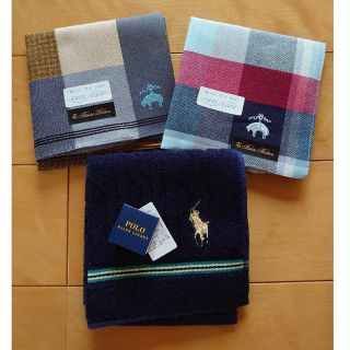 ブルックスブラザース(Brooks Brothers)のピカ様専用　ハンカチ　新品　計２点(ハンカチ/ポケットチーフ)