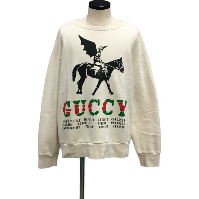 グッチ GUCCI ウイングジョッキースウェット トレーナー メンズ 大切な