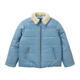 シュプリーム(Supreme)のSupreme Schott Leather Puffy Jacket(レザージャケット)