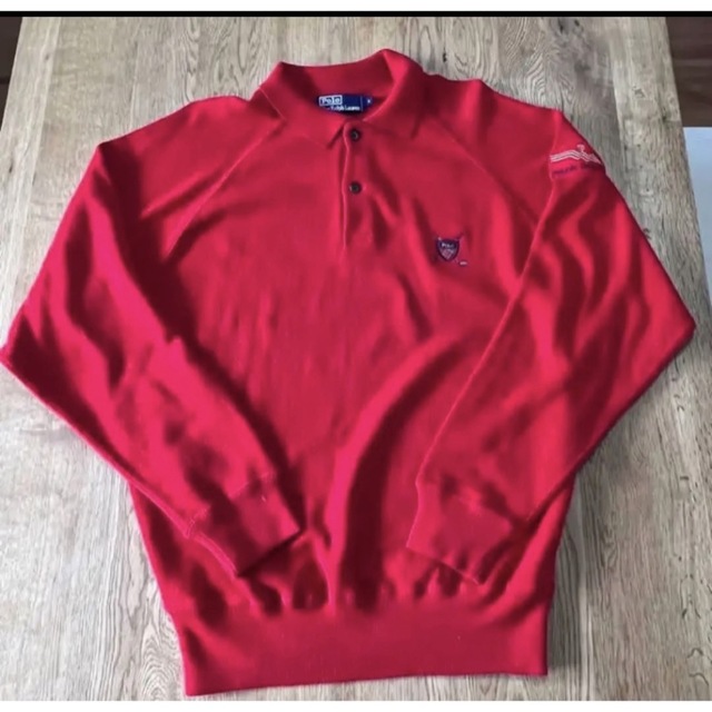 POLO ラルフローレン　シャツ　赤　米国購入　新品