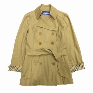 バーバリーブルーレーベル(BURBERRY BLUE LABEL)のバーバリーブルーレーベル BURBERRY ショート トレンチ コート(トレンチコート)