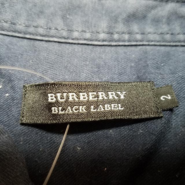 BURBERRY BLACK LABEL(バーバリーブラックレーベル)のバーバリーブラックレーベル 長袖シャツ 2 メンズのトップス(シャツ)の商品写真