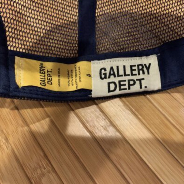 GALLERY DEPT ギャラリーデプト メッシュキャップ ネイビーの通販 by
