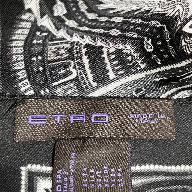 ETRO(エトロ)のエトロ スカーフ美品  - ペイズリー柄 レディースのファッション小物(バンダナ/スカーフ)の商品写真