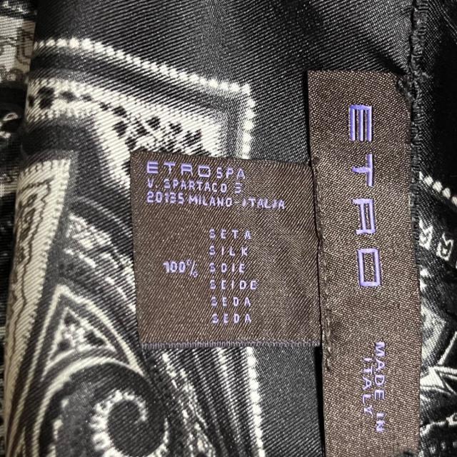 ETRO(エトロ)のエトロ スカーフ美品  - ペイズリー柄 レディースのファッション小物(バンダナ/スカーフ)の商品写真