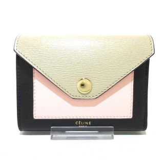 セリーヌ(celine)のCELINE(セリーヌ) 3つ折り財布美品  レザー(財布)