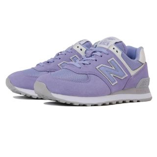 ニューバランス(New Balance)のNB レディーススニーカー WL574 B パープル(スニーカー)