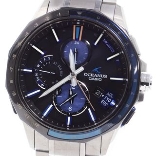 カシオ(CASIO)のカシオ CASIO OCW-G2000C-1AJF オシアナス 世界1500本限定 ソーラー電波 メンズ 箱・保証書付き_744469【ev15】(腕時計(アナログ))