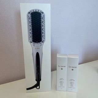 ルメント(Le Ment)の超値下げ！！！！Le ment ストレートヒートブラシ(ヘアアイロン)