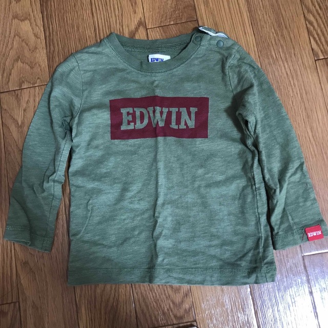 EDWIN(エドウィン)のEDWIN ベビーロンT 90 キッズ/ベビー/マタニティのキッズ服男の子用(90cm~)(Tシャツ/カットソー)の商品写真
