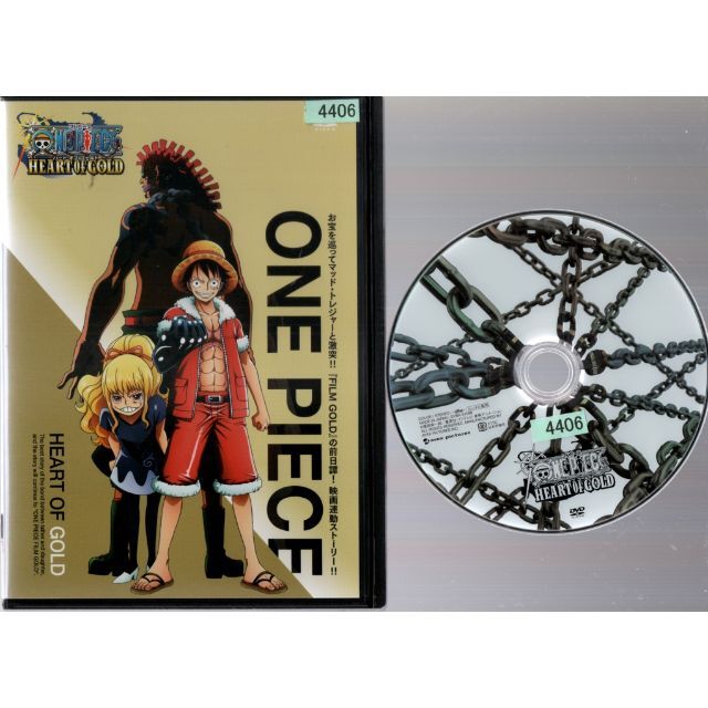 rd01783　ワンピース ハートオブ ゴールド　中古DVD エンタメ/ホビーのDVD/ブルーレイ(キッズ/ファミリー)の商品写真