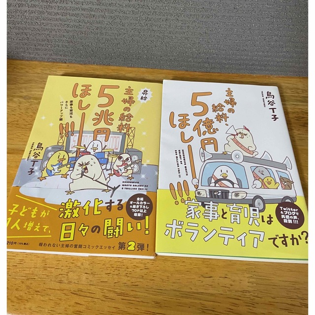 角川書店(カドカワショテン)の主婦の給料5億円ほしー！！！主婦の給料5兆円ほしー！！！　鳥谷丁子 エンタメ/ホビーの雑誌(結婚/出産/子育て)の商品写真