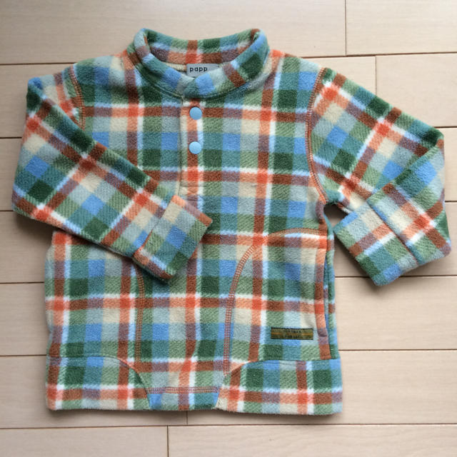 papp(パプ)の90 フリース キッズ/ベビー/マタニティのキッズ服女の子用(90cm~)(ジャケット/上着)の商品写真