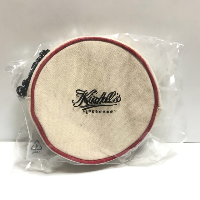 Kiehl's(キールズ)のキールズ ノベルティ 丸ポーチ Kiehl's コスメポーチ レディースのファッション小物(ポーチ)の商品写真