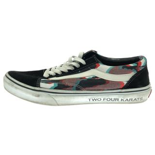 ヴァンズ(VANS)のVANS ヴァンズ ×24KARATS　レースアップローカットスニーカー　ブラック(スニーカー)