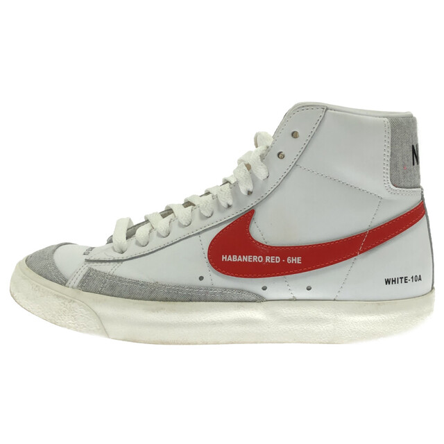 NIKE(ナイキ)のNIKE ナイキ WMNS MID BLAZER 77 WHITE ウィメンズ ミッド ブレザー 77 ミッドカットスニーカー DA2142-146 ホワイト メンズの靴/シューズ(スニーカー)の商品写真