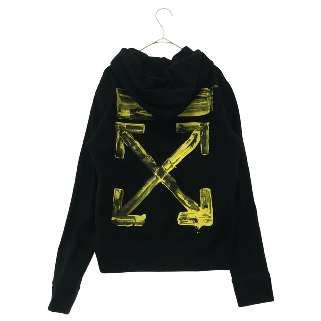 OFF-WHITE オフホワイト 19AW ACRYLIC ARROWS SLIM HOODIE アローロゴ