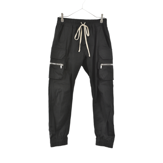 Rick Owens リックオウエンス 22SS MASTODON CARGO マストドンカーゴロングパンツ RU01B1396 ブラック