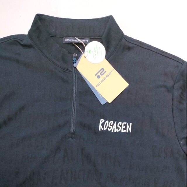 ROSASEN(ロサーゼン)の新品　ROSASEN ロサーセン　ストレッチ ハーフジップウェア スポーツ/アウトドアのゴルフ(ウエア)の商品写真