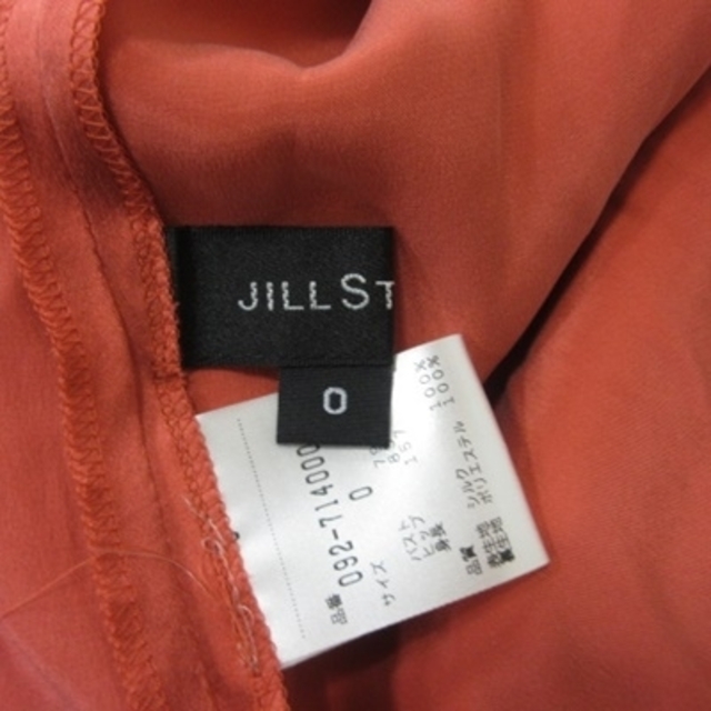 JILLSTUART(ジルスチュアート)のジルスチュアート キャミワンピース ロング 絹 シルク 0 赤 レッド /YI レディースのワンピース(ロングワンピース/マキシワンピース)の商品写真