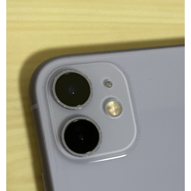 Apple(アップル)のyuki様専用 iPhone11 64GB SIMフリー パープル スマホ/家電/カメラのスマートフォン/携帯電話(スマートフォン本体)の商品写真