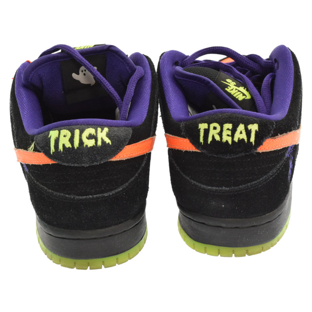 NIKE(ナイキ)のNIKE ナイキ SB DUNK LOW NIGHT OF MISCHIEF HALLOWEEN BQ6817-006 エスビーダンクロー ナイトオブミスチーフハロウィン スニーカー シューズ US9.5/27.5cm ブラック メンズの靴/シューズ(スニーカー)の商品写真