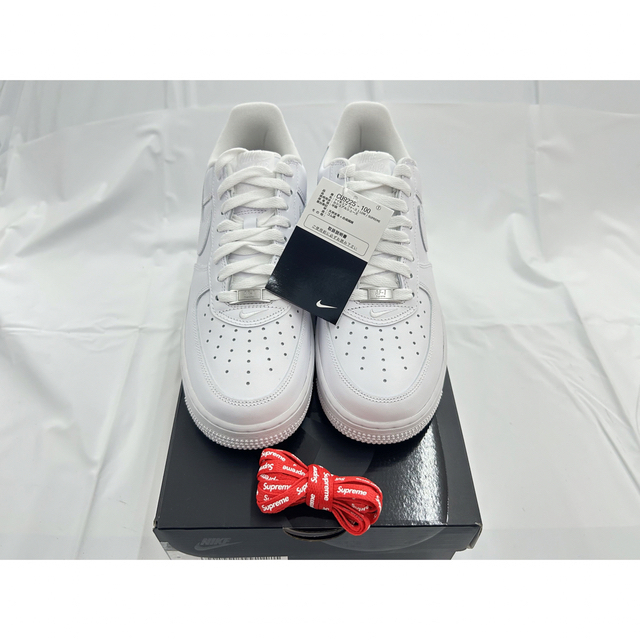 Suprem Nike Air Force 1 AF1 白 26cm 新品