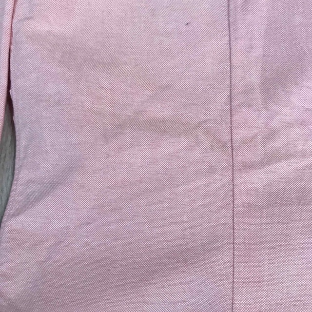 美品♪ラルフローレン コットン M 長袖シャツ ストライプ 刺繍 ポニー ピンク