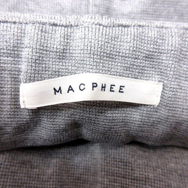 MACPHEE(マカフィー)のマカフィー トゥモローランド スカート タイト ひざ丈 34 グレー /RT レディースのスカート(ひざ丈スカート)の商品写真