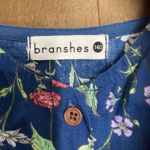 Branshes(ブランシェス)のbranshes⭐︎ブランシェス⭐︎花柄ワンピース⭐︎140 キッズ/ベビー/マタニティのキッズ服女の子用(90cm~)(ワンピース)の商品写真