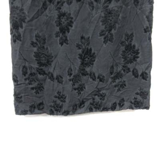 Ballsey(ボールジィ)のボールジー トゥモローランド タイトスカート ひざ丈 花柄 38 黒 ブラック レディースのスカート(ひざ丈スカート)の商品写真