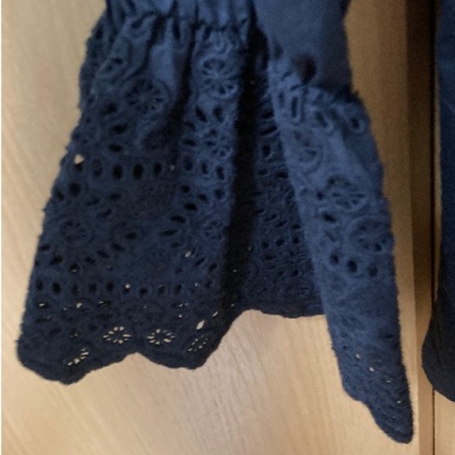 ァッション人気ブランドランキング ne Quittez pas - 【超美品】ヌキテパ Poplin Lace Sleeve Top シャツ+ブラウス(長袖+七分)