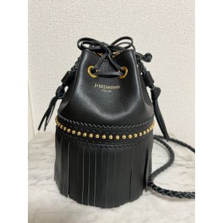 極美品 2019SS J&M DAVIDSON デヴィッドソン スタッズ カーニバル ミニ ショルダーバッグ/ブラック【2400013089470】