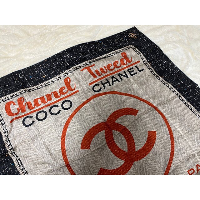 CHANEL - 【希少/新品タグ付】CHANELシルクスカーフの通販 by coco's