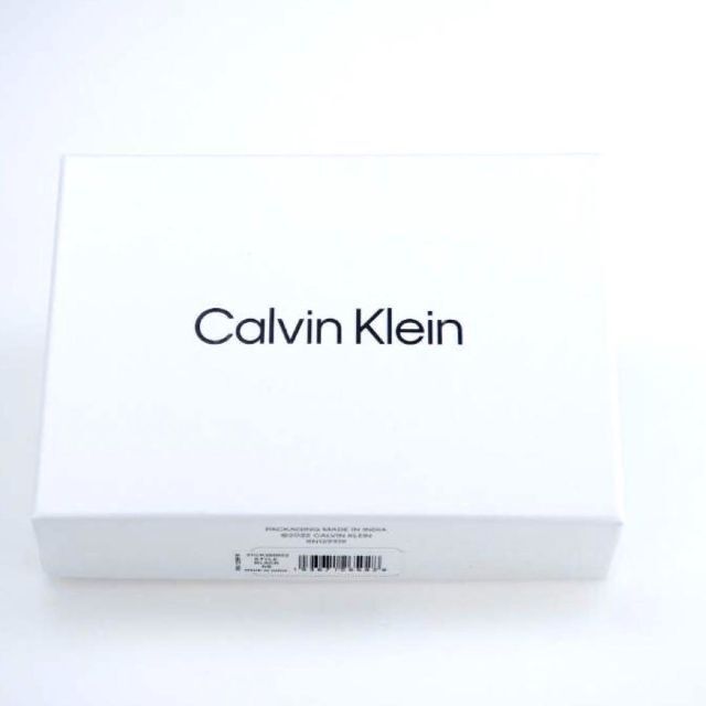 Calvin Klein(カルバンクライン)のカルバンクライン カードケース パスケース CK 名刺入れ メタルロゴ ブラック メンズのファッション小物(名刺入れ/定期入れ)の商品写真