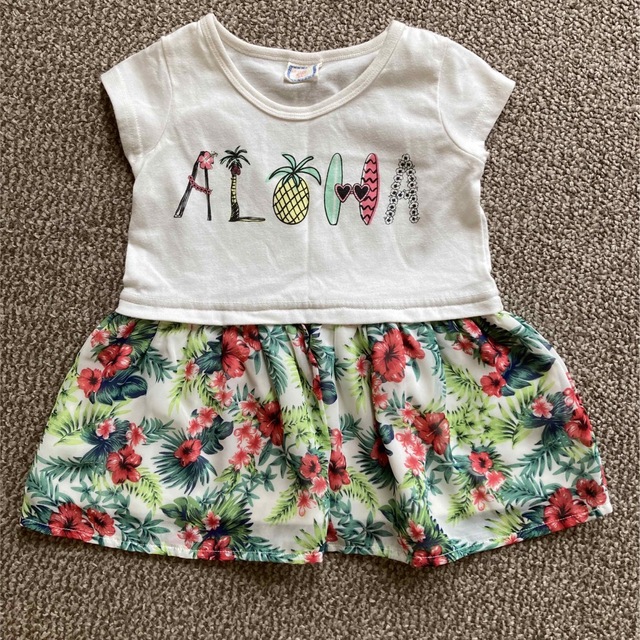 ワンピース　3枚 キッズ/ベビー/マタニティのキッズ服女の子用(90cm~)(ワンピース)の商品写真