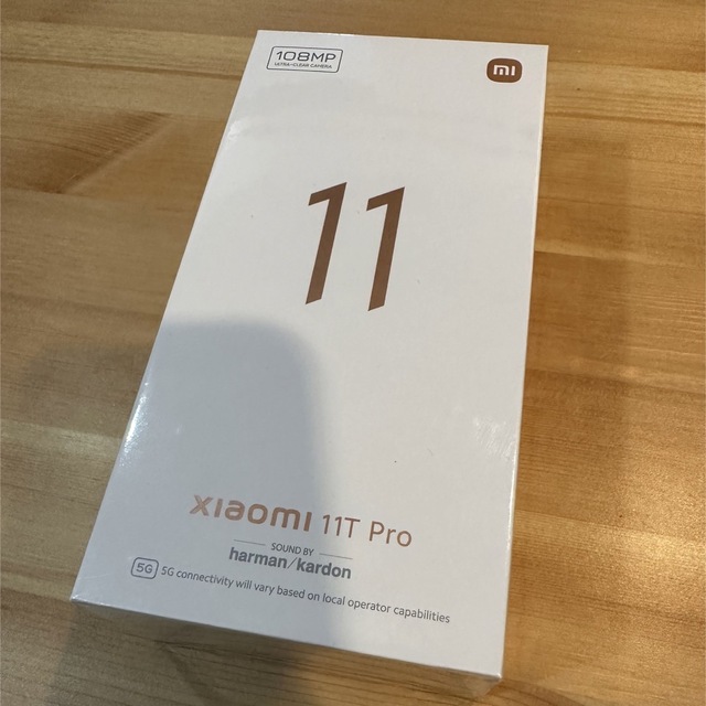 シャオミ Xiaomi 11T Pro 新品 未開封 ホワイト Simフリースマートフォン本体