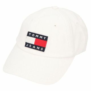 トミーヒルフィガー(TOMMY HILFIGER)のトミー ヒルフィガー TOMMY HILFIGER 帽子 キャップ ユニセックス AM0AM07168 YBR(WHT)(キャップ)