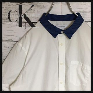 週末限定直輸入♪ CALVIN KLEIN 205W39NYC カラーパネルワークシャツ