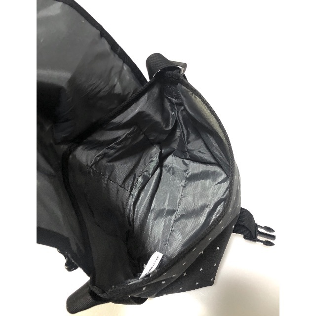 CONVERSE(コンバース)のコンバース CONVERSE 星柄 メッセンジャーバッグ ブラック　3215 レディースのバッグ(ショルダーバッグ)の商品写真