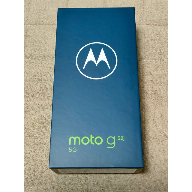 22GHz指紋認証MOTOROLA  moto g52j 5G 新品未開封