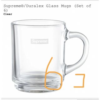 シュプリーム(Supreme)のsupreme シュプリーム　Duralex Glass Mugs(グラス/カップ)