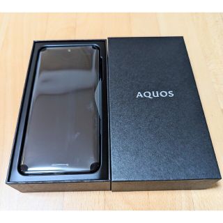 アクオス(AQUOS)の【未使用品】AQUOS R5G docomo(SIMフリー)(スマートフォン本体)