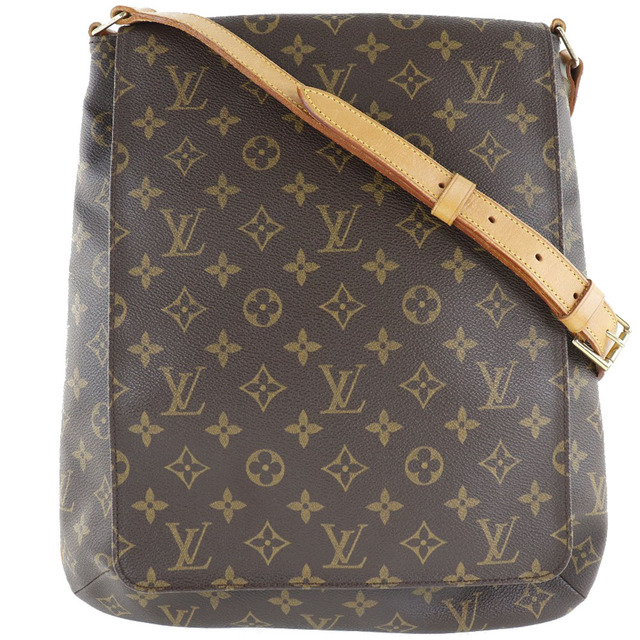 【LOUIS VUITTON】ルイ・ヴィトン ミュゼット M51256 モノグラムキャンバス 茶 AS0071 レディース ショルダーバッグ