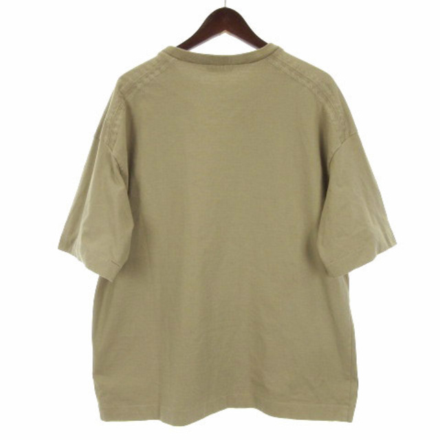 nanamica(ナナミカ)のナナミカ nanamica Tシャツ 半袖 カットソー グレージュ S メンズのトップス(Tシャツ/カットソー(半袖/袖なし))の商品写真