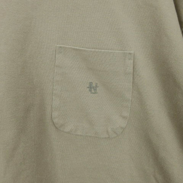 nanamica(ナナミカ)のナナミカ nanamica Tシャツ 半袖 カットソー グレージュ S メンズのトップス(Tシャツ/カットソー(半袖/袖なし))の商品写真