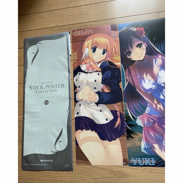 アクアプラス　スティックポスター　To Heart2＆WHITE ALBUM エンタメ/ホビーのアニメグッズ(ポスター)の商品写真